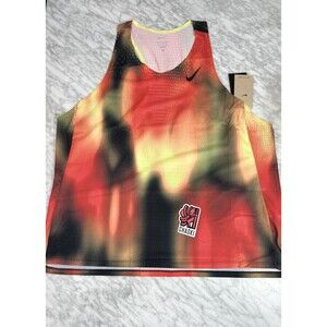 Nike DRI-FIT ADV Aeroswift Elite Entry Running Tank Mens Large HJ3380-736 NEW